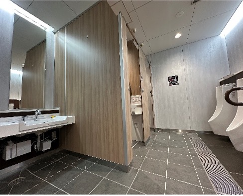 三宮駅西トイレ改修工事