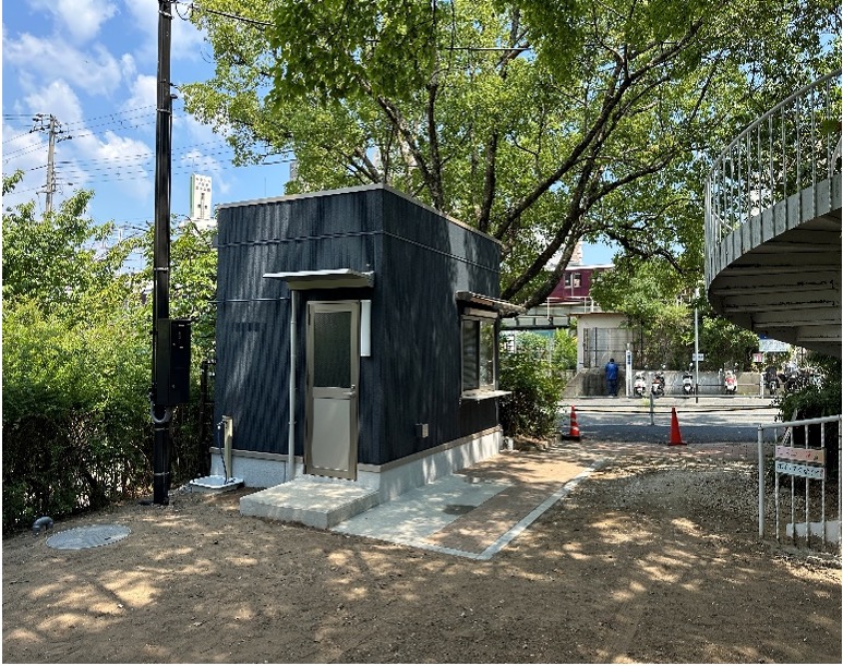 王子公園駅前自転車駐車場管理事務所改築工事