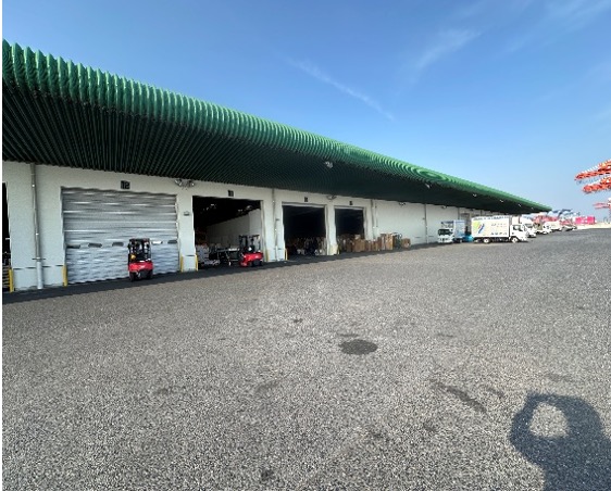 RI航空貨物上屋外壁改修工事